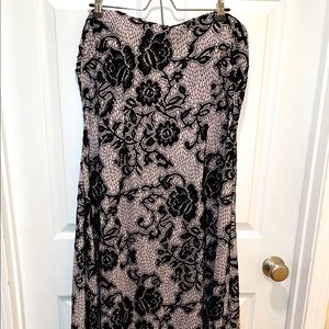 Strapless adorable dress size2X in great condition
